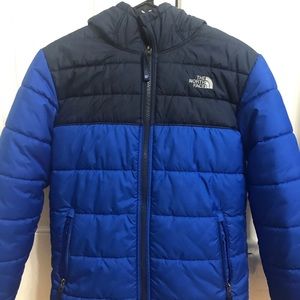 Boys North Face Reversible Coat
